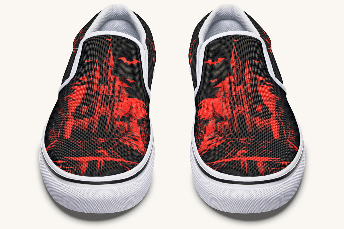 Dracula's Castle Slip On Shoes - Jaded Lament