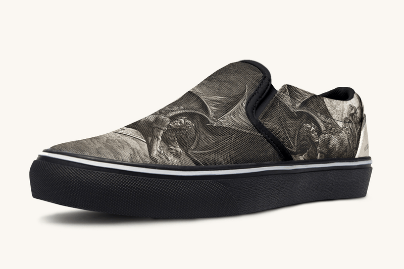 Fall of the Morning Star Slipon Shoes - Jaded Lament