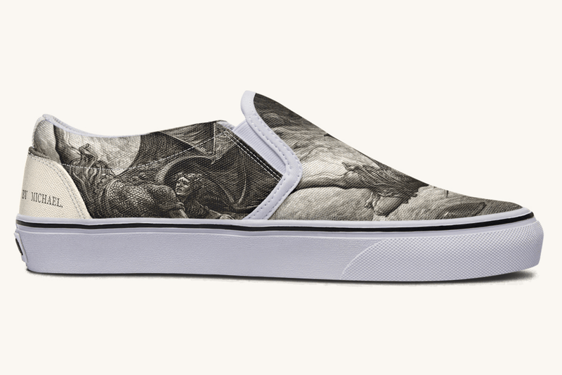 Fall of the Morning Star Slipon Shoes - Jaded Lament