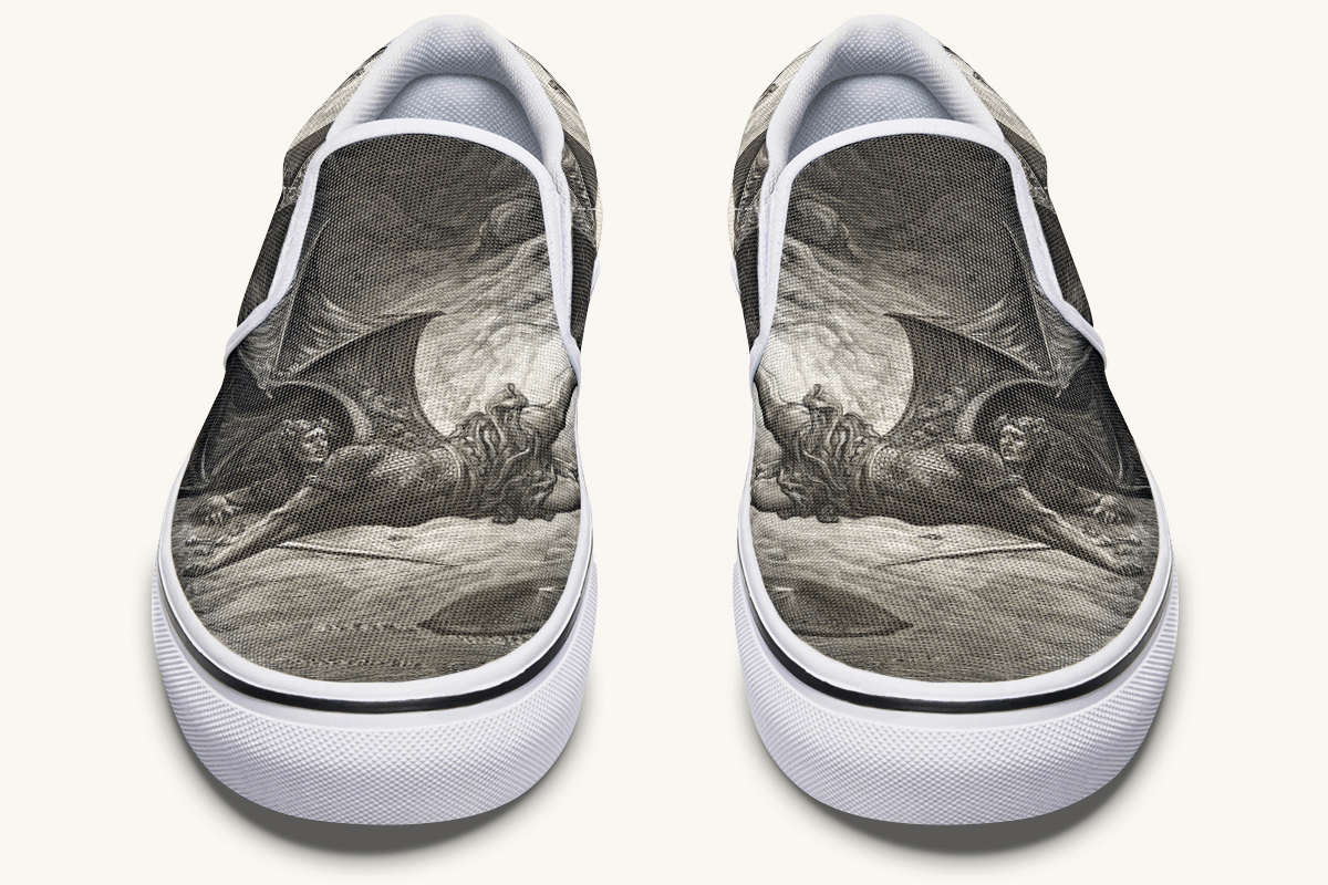 Fall of the Morning Star Slipon Shoes - Jaded Lament