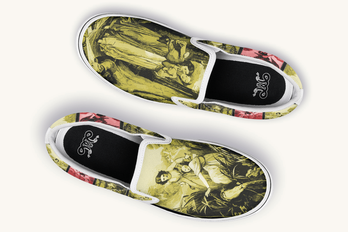 Friends Forever Slip On Shoes - Jaded Lament