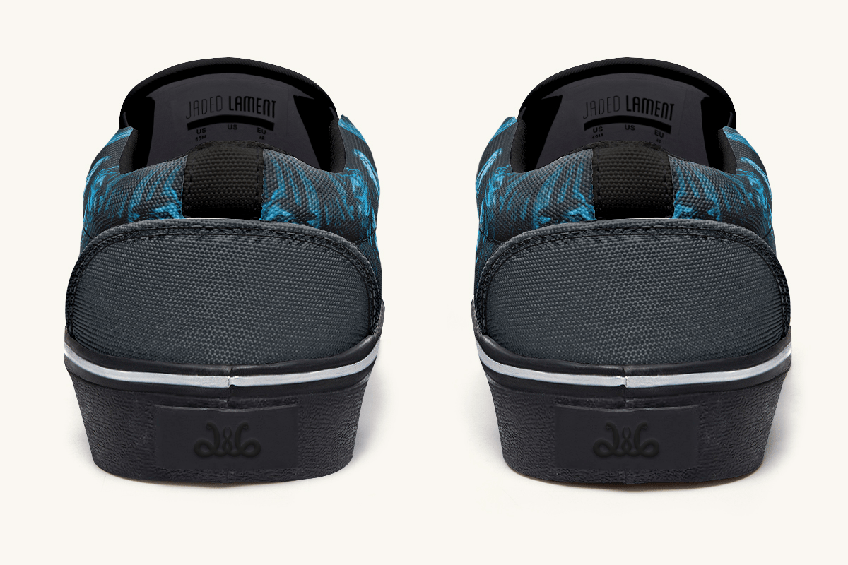 He Never Forgot Her Voice Slip On Shoes - Jaded Lament