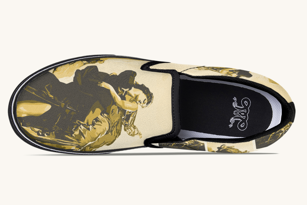 Helen Flameborne Slip On Shoes - Jaded Lament
