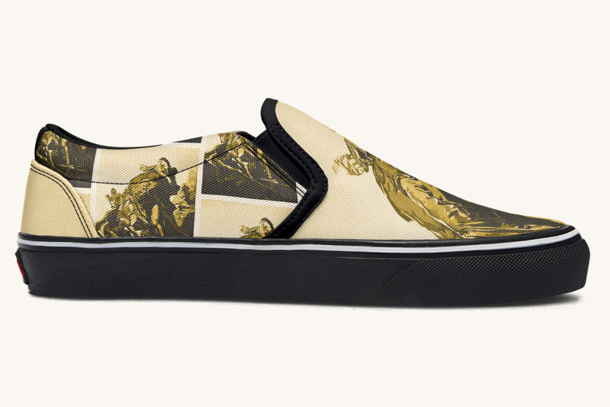 Helen Flameborne Slip On Shoes - Jaded Lament