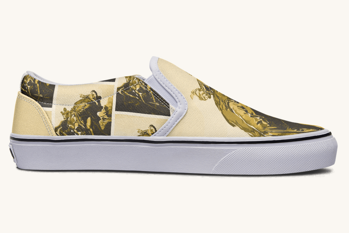 Helen Flameborne Slip On Shoes - Jaded Lament