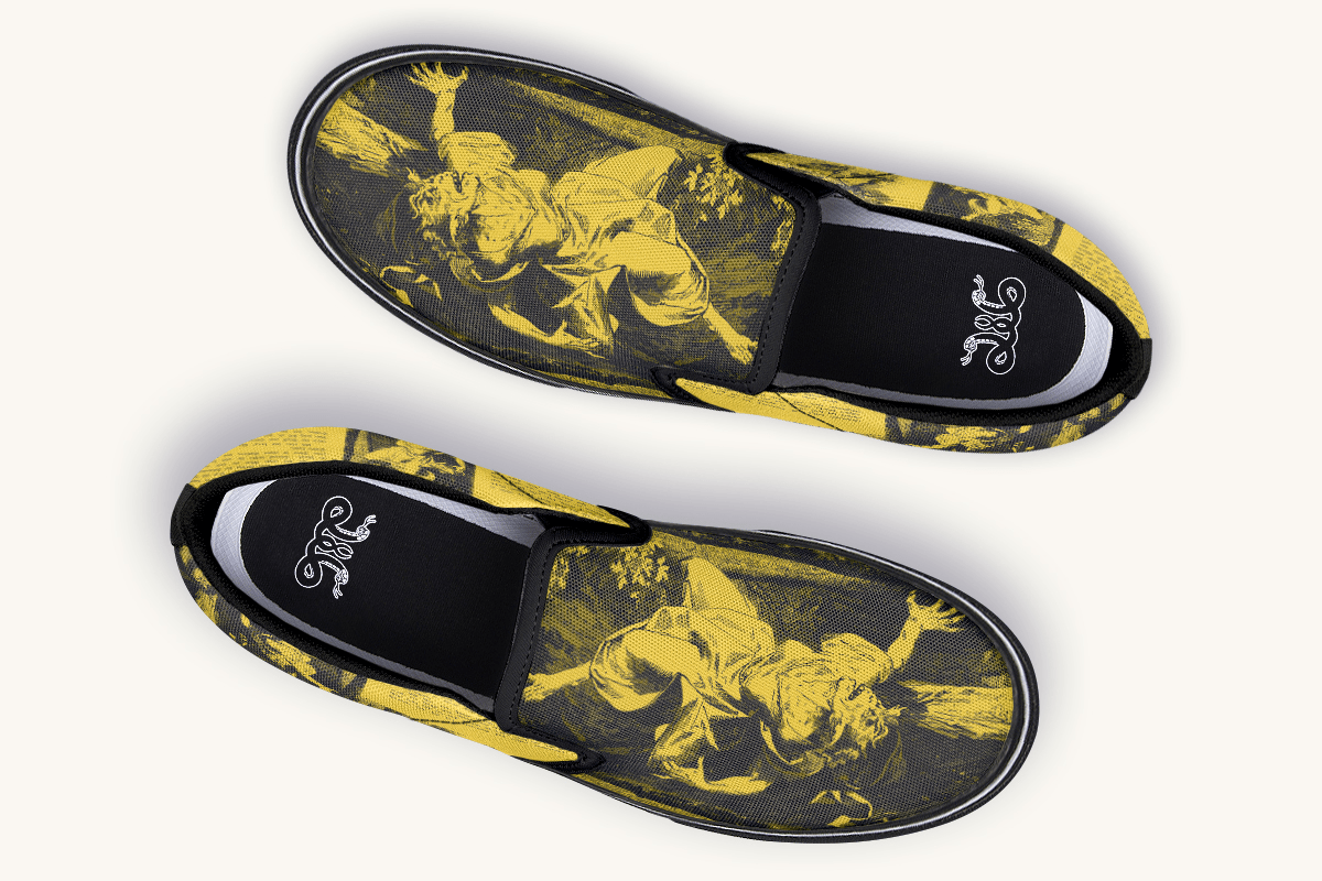 His Brother's Keeper Slip On Shoes - Jaded Lament