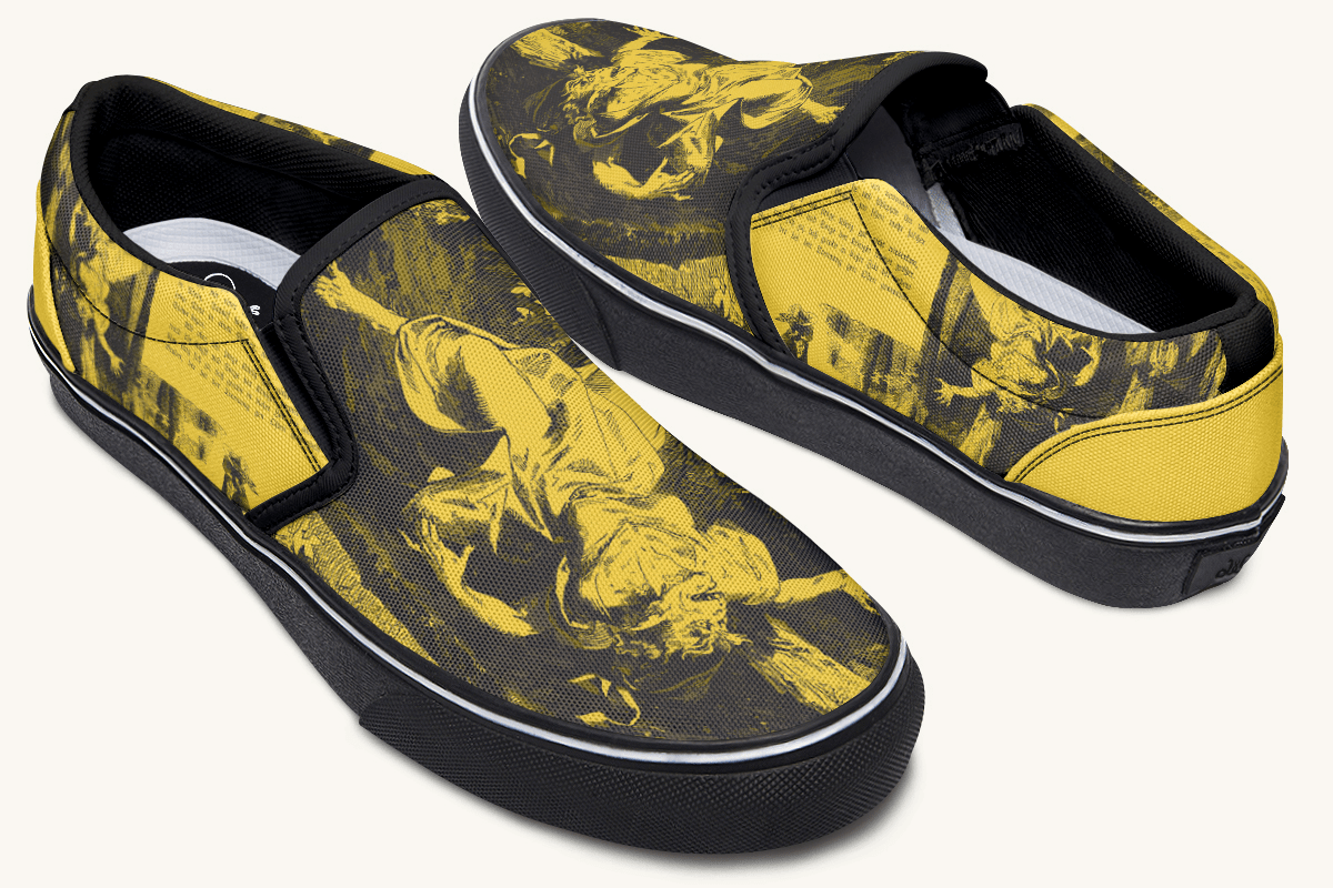 His Brother's Keeper Slip On Shoes - Jaded Lament