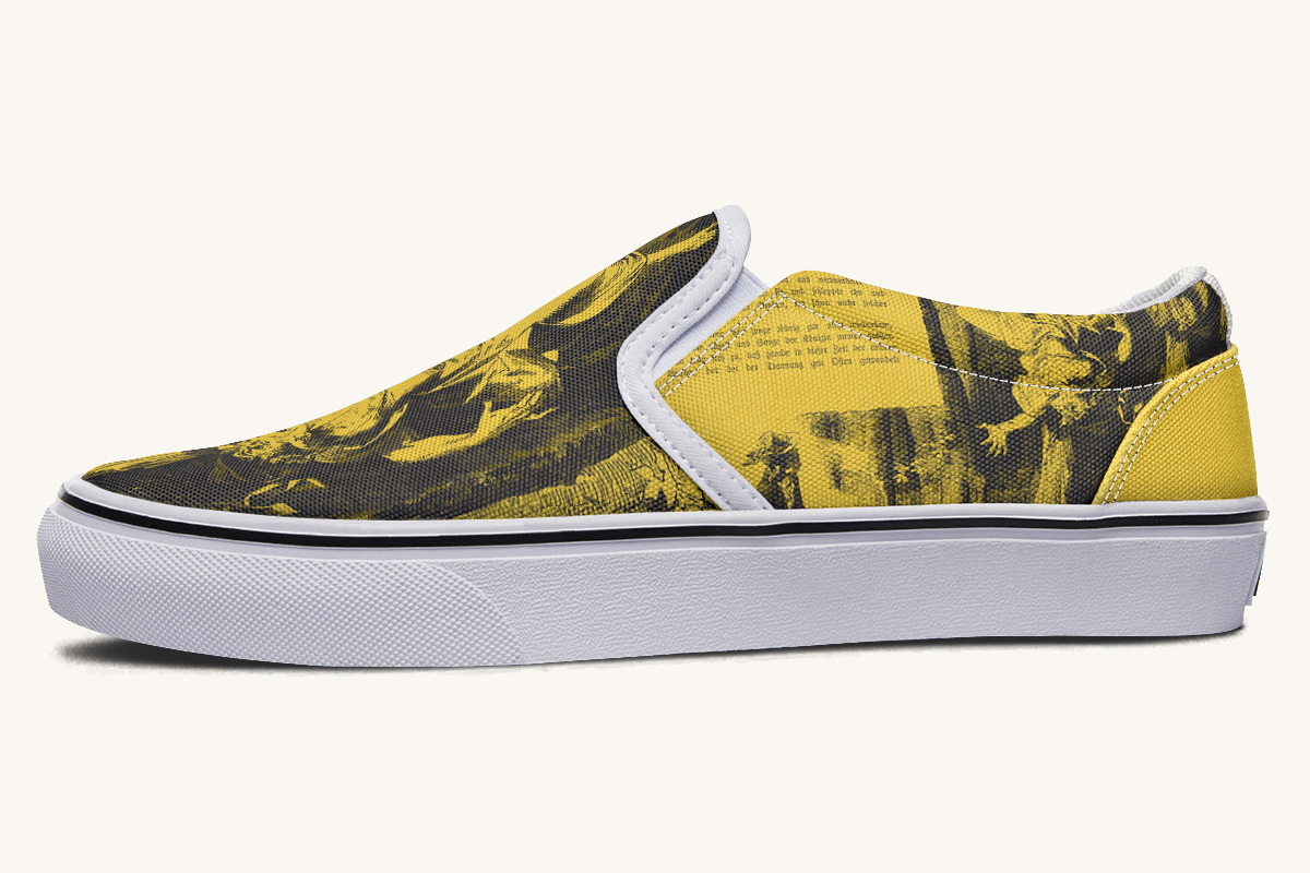 His Brother's Keeper Slip On Shoes - Jaded Lament