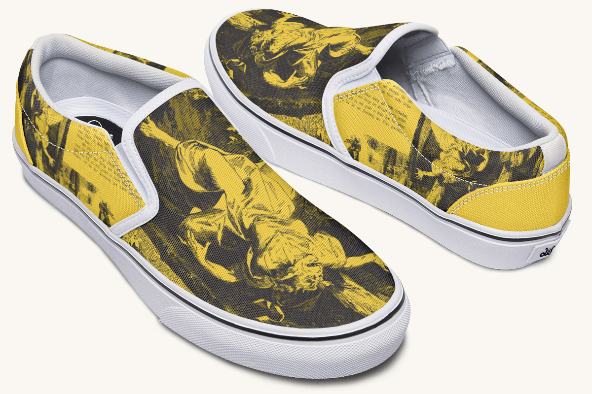 His Brother's Keeper Slip On Shoes - Jaded Lament
