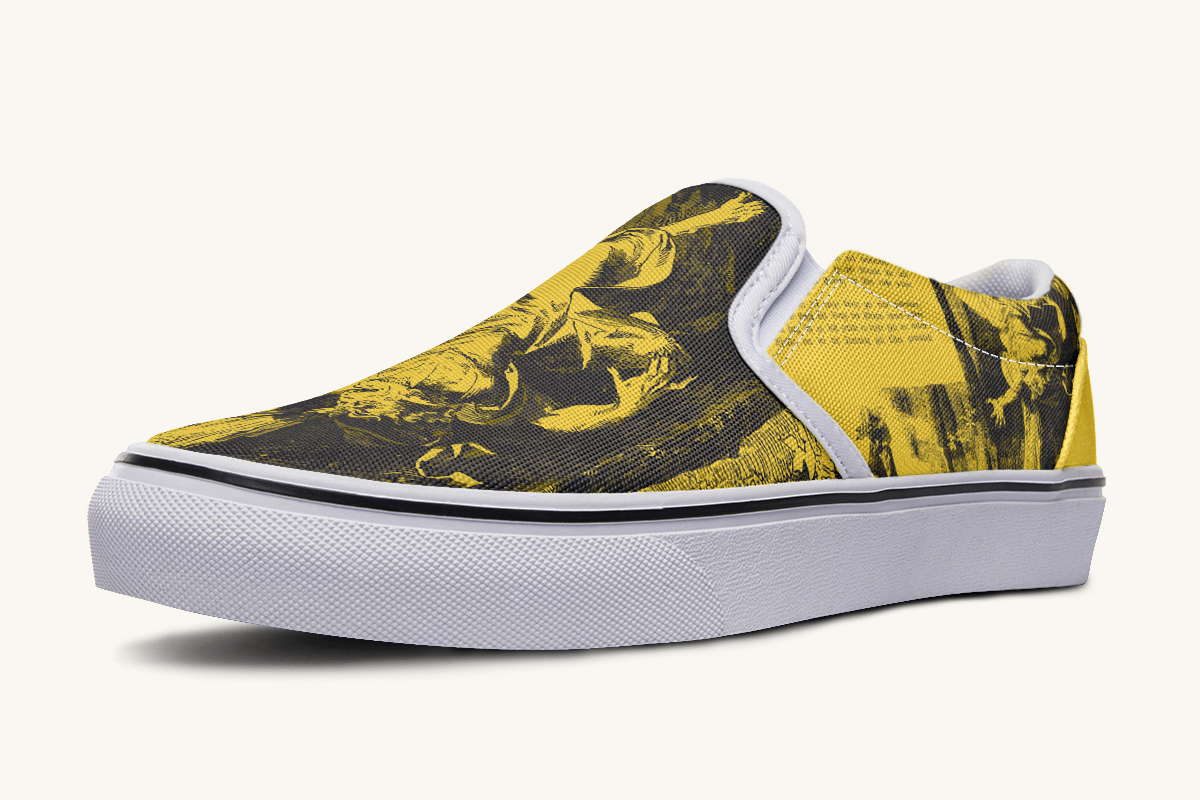 His Brother's Keeper Slip On Shoes - Jaded Lament
