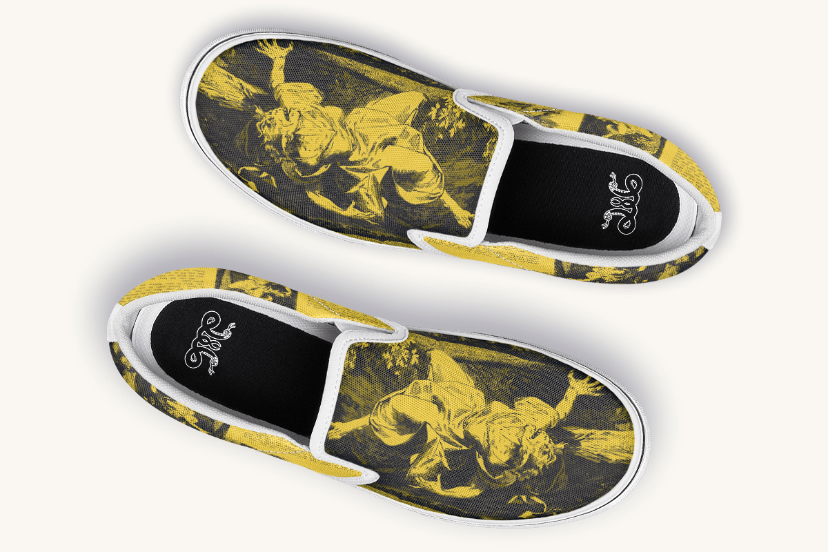 His Brother's Keeper Slip On Shoes - Jaded Lament