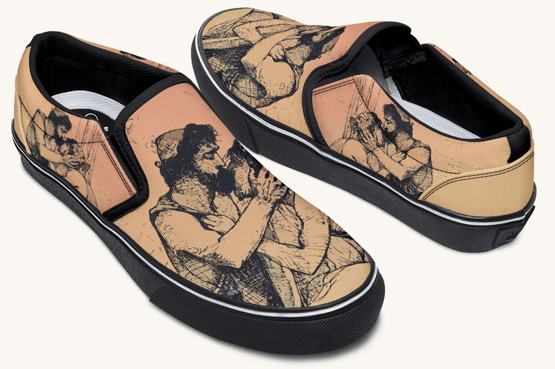 Home But Not Whole Slip On Shoes - Jaded Lament