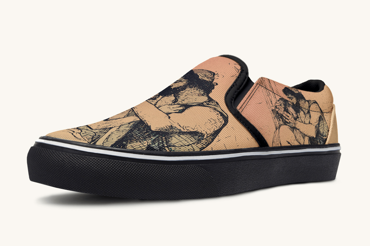 Home But Not Whole Slip On Shoes - Jaded Lament