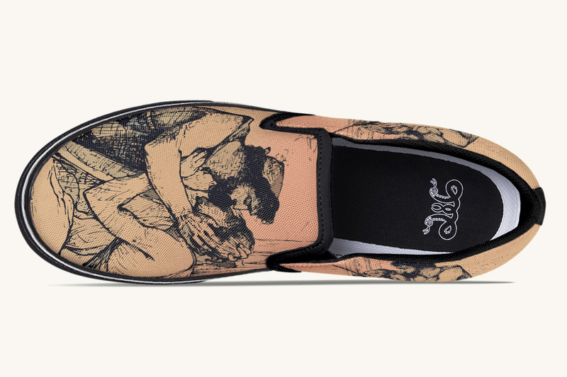 Home But Not Whole Slip On Shoes - Jaded Lament