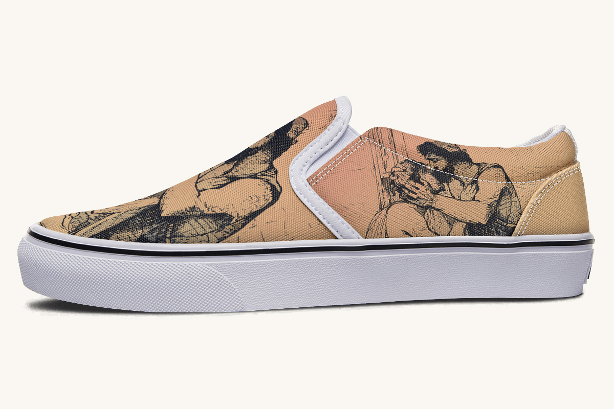Home But Not Whole Slip On Shoes - Jaded Lament