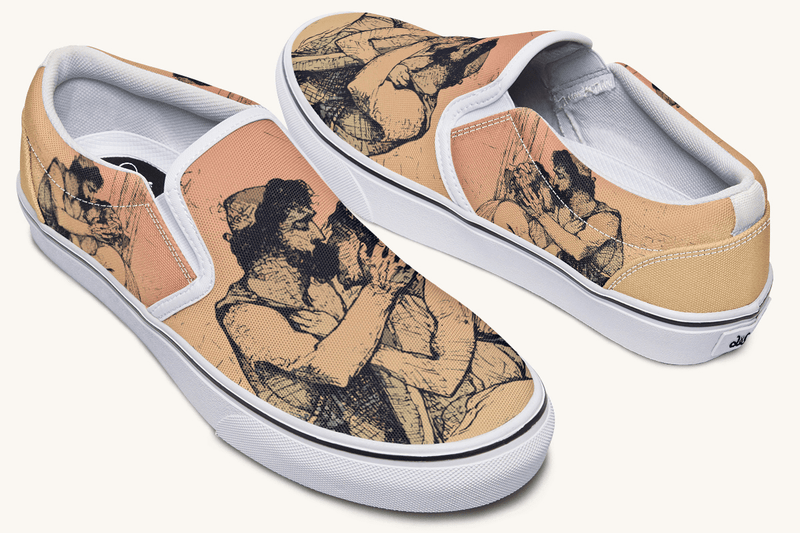 Home But Not Whole Slip On Shoes - Jaded Lament