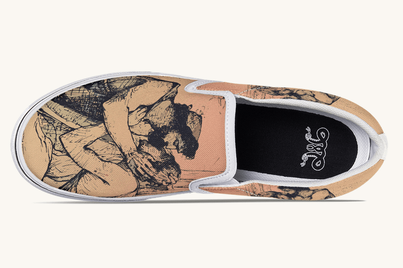 Home But Not Whole Slip On Shoes - Jaded Lament