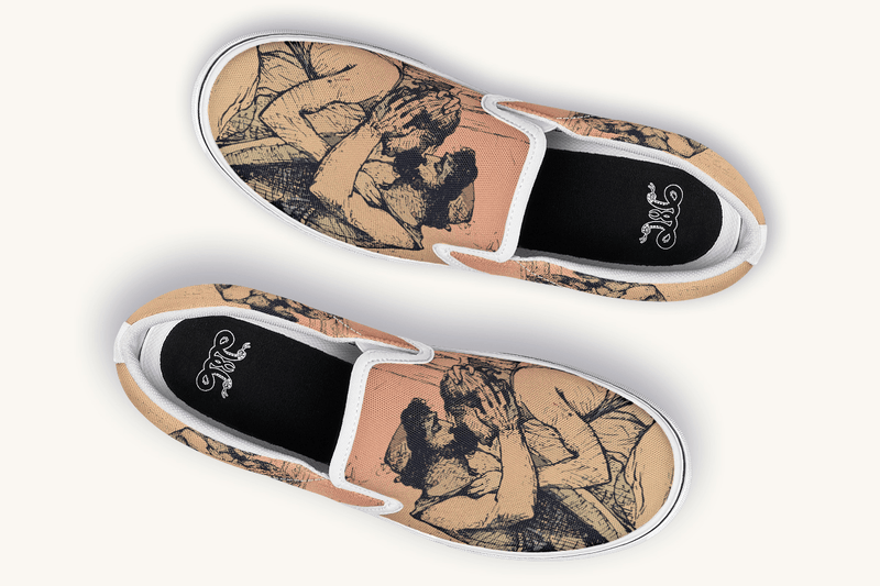 Home But Not Whole Slip On Shoes - Jaded Lament