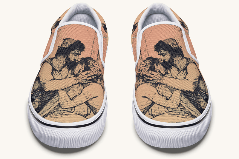 Home But Not Whole Slip On Shoes - Jaded Lament