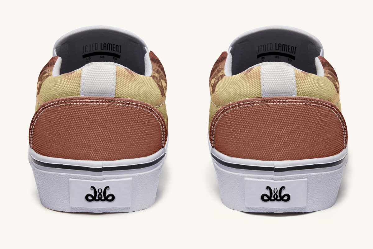 Horse of The Gods Slip On Shoes - Jaded Lament