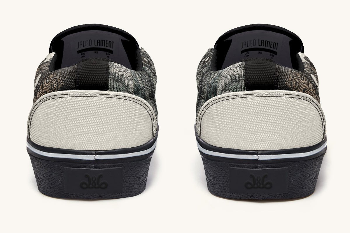 Kraken Unleashed Light Brown Slip On Shoes - Jaded Lament