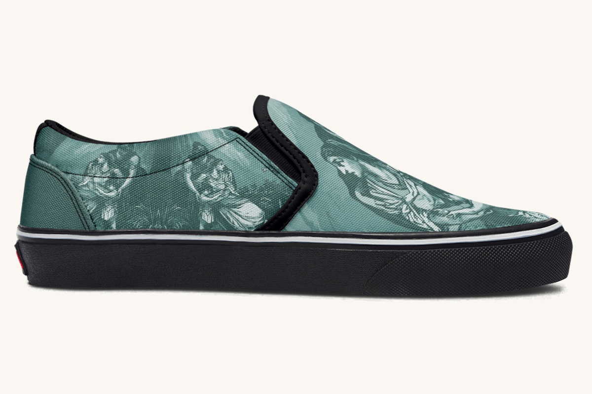 Last Plea Of Iphigenia Slip On Shoes - Jaded Lament