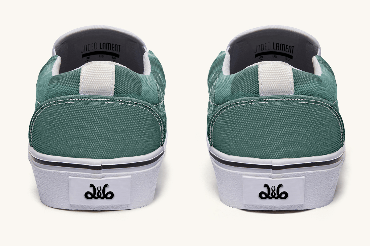 Last Plea Of Iphigenia Slip On Shoes - Jaded Lament