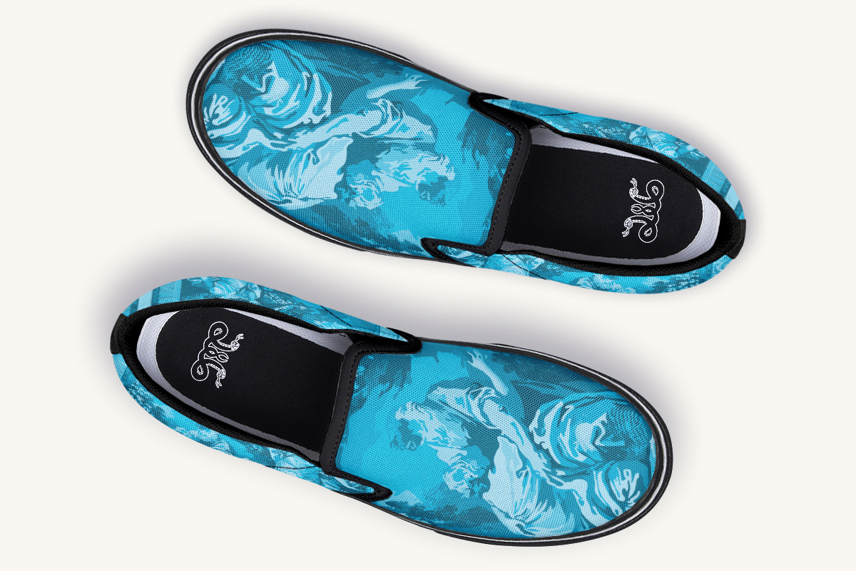 Mentor Disguised Slip On Shoes - Jaded Lament