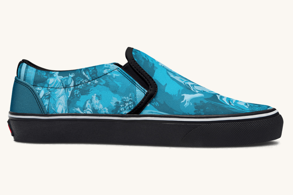 Mentor Disguised Slip On Shoes - Jaded Lament