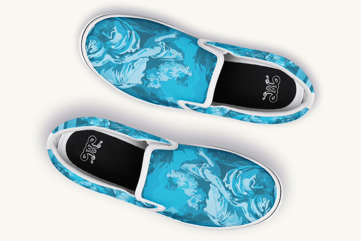 Mentor Disguised Slip On Shoes - Jaded Lament
