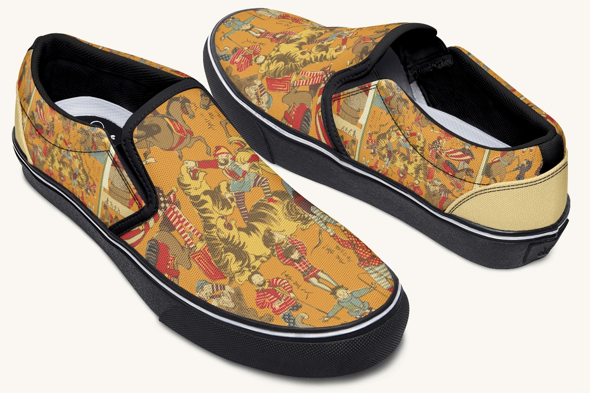 Mischief Parade Slip On Shoes - Jaded Lament
