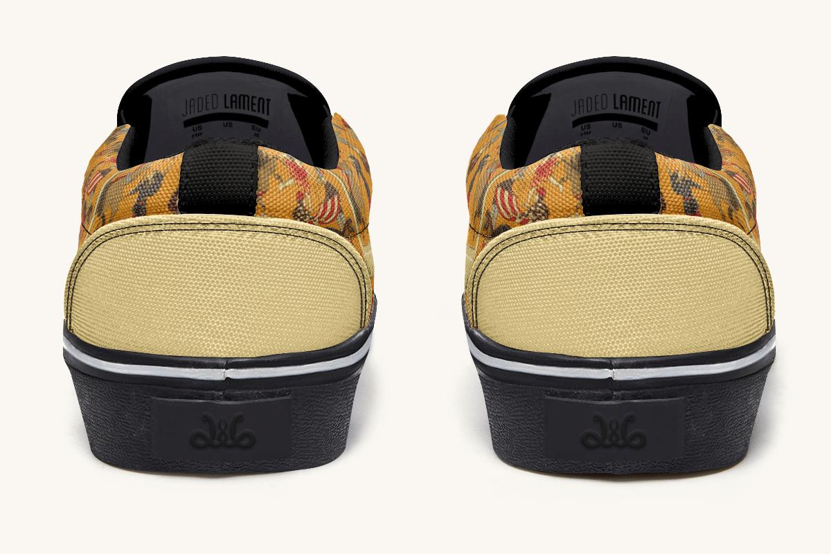 Mischief Parade Slip On Shoes - Jaded Lament