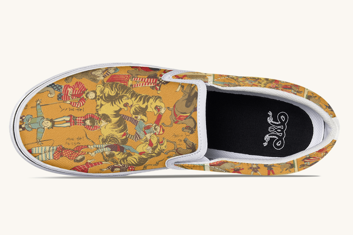Mischief Parade Slip On Shoes - Jaded Lament