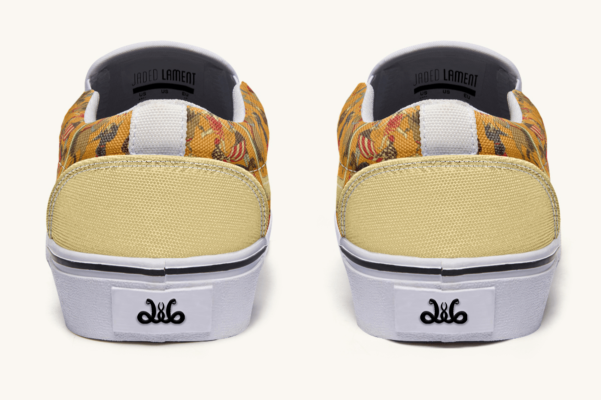 Mischief Parade Slip On Shoes - Jaded Lament