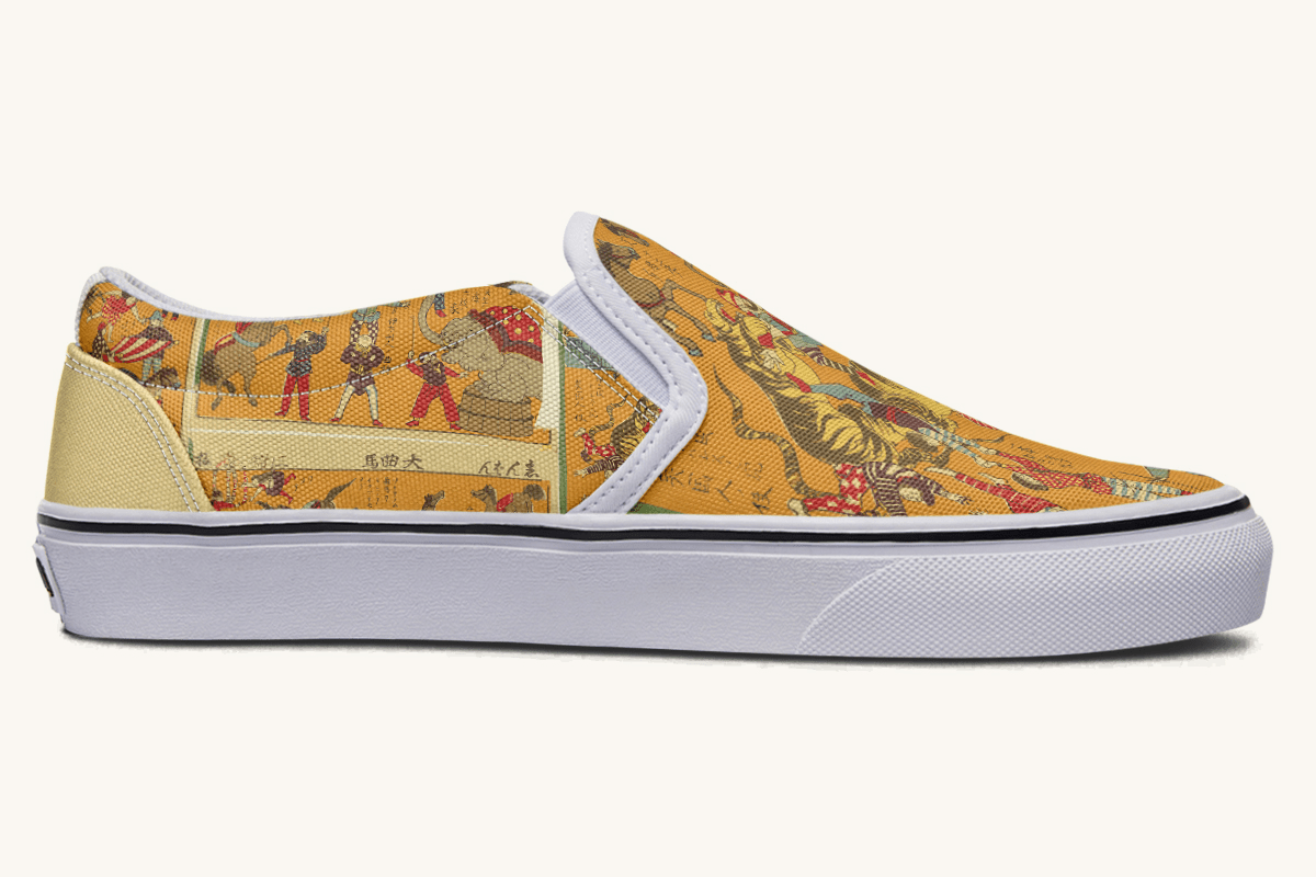 Mischief Parade Slip On Shoes - Jaded Lament