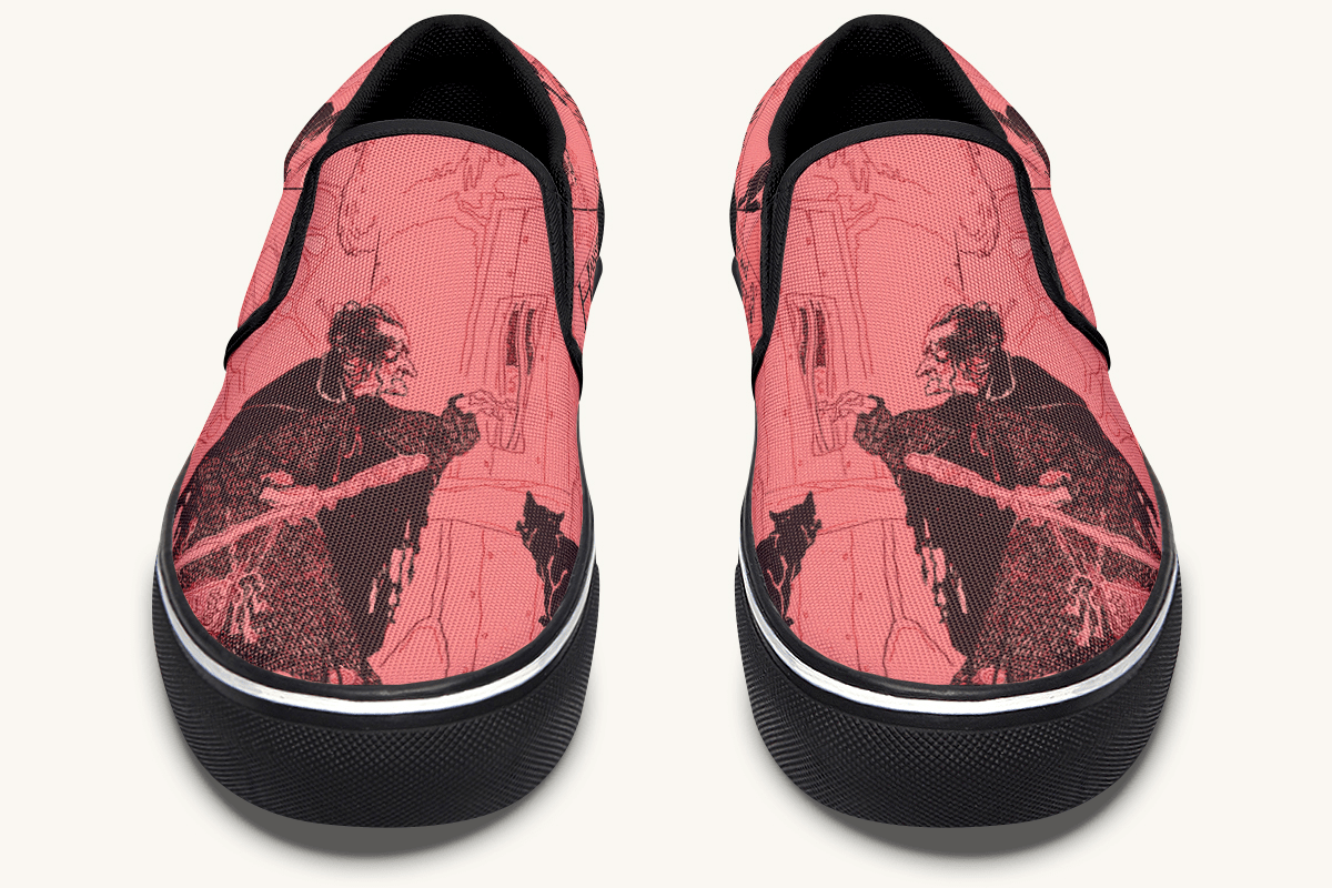 Play A Trick On A Witch Slip On Shoes - Jaded Lament