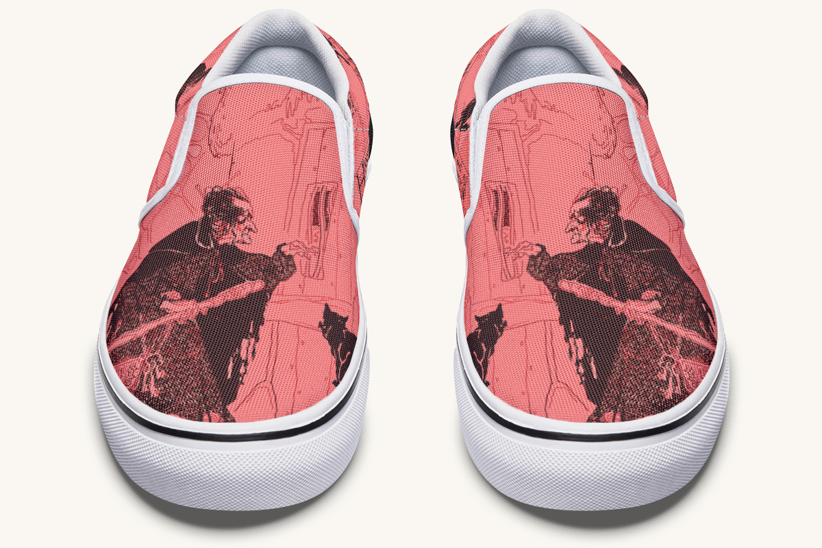 Play A Trick On A Witch Slip On Shoes - Jaded Lament
