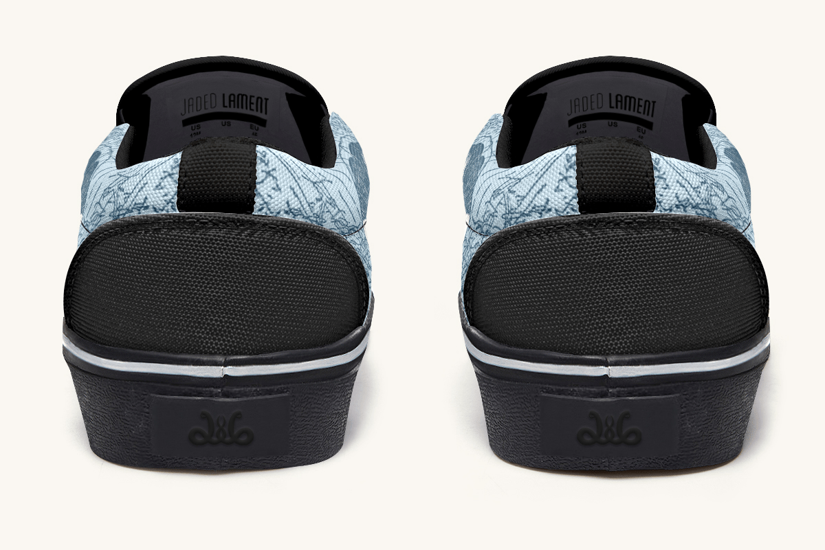 Rain Soaked Slip On Shoes - Jaded Lament