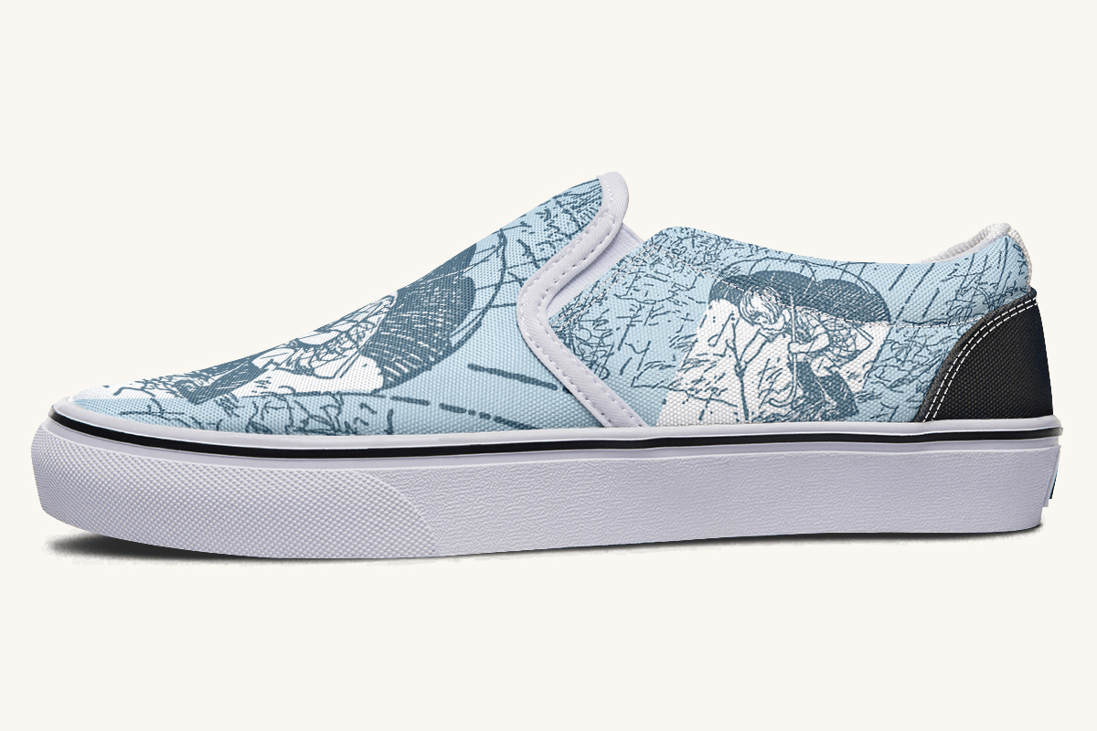 Rain Soaked Slip On Shoes - Jaded Lament