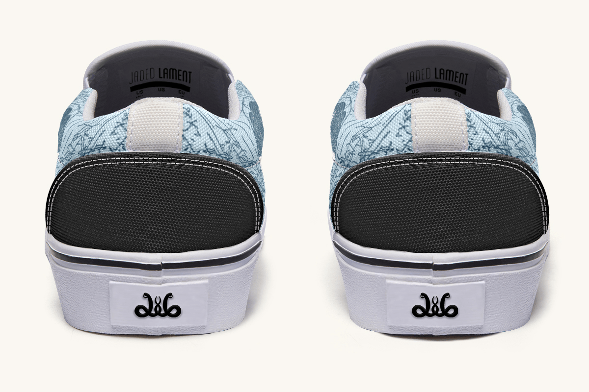 Rain Soaked Slip On Shoes - Jaded Lament