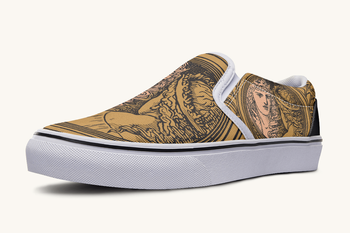 Reflections On Envy Slip On Shoes - Jaded Lament