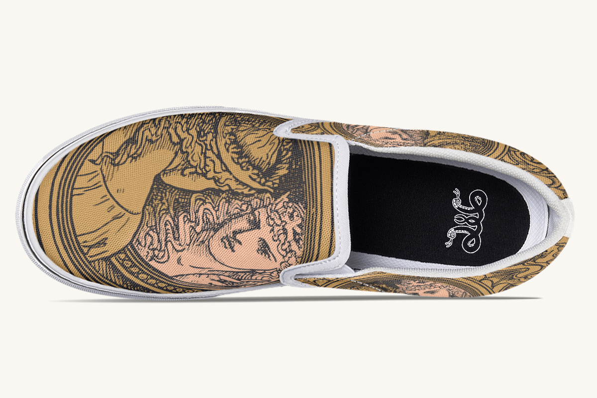 Reflections On Envy Slip On Shoes - Jaded Lament