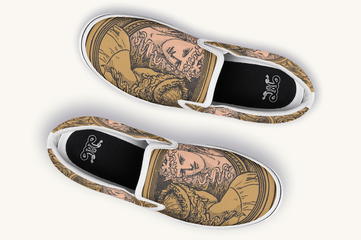 Reflections On Envy Slip On Shoes - Jaded Lament