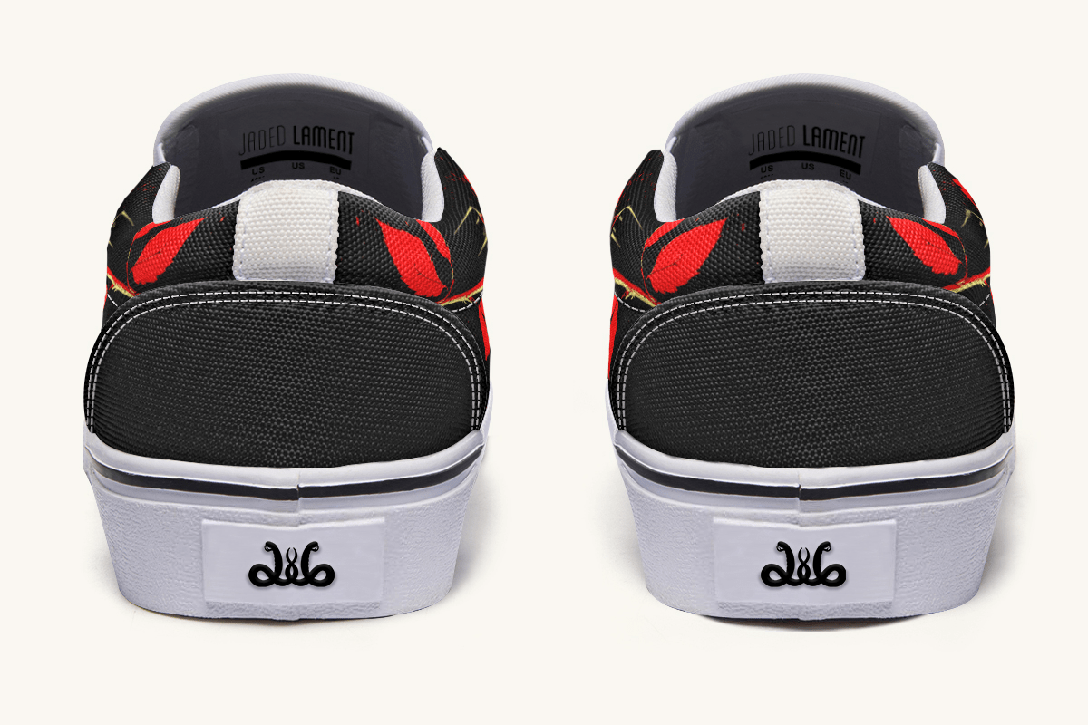 Romeo's Fate Slip On Shoes - Jaded Lament