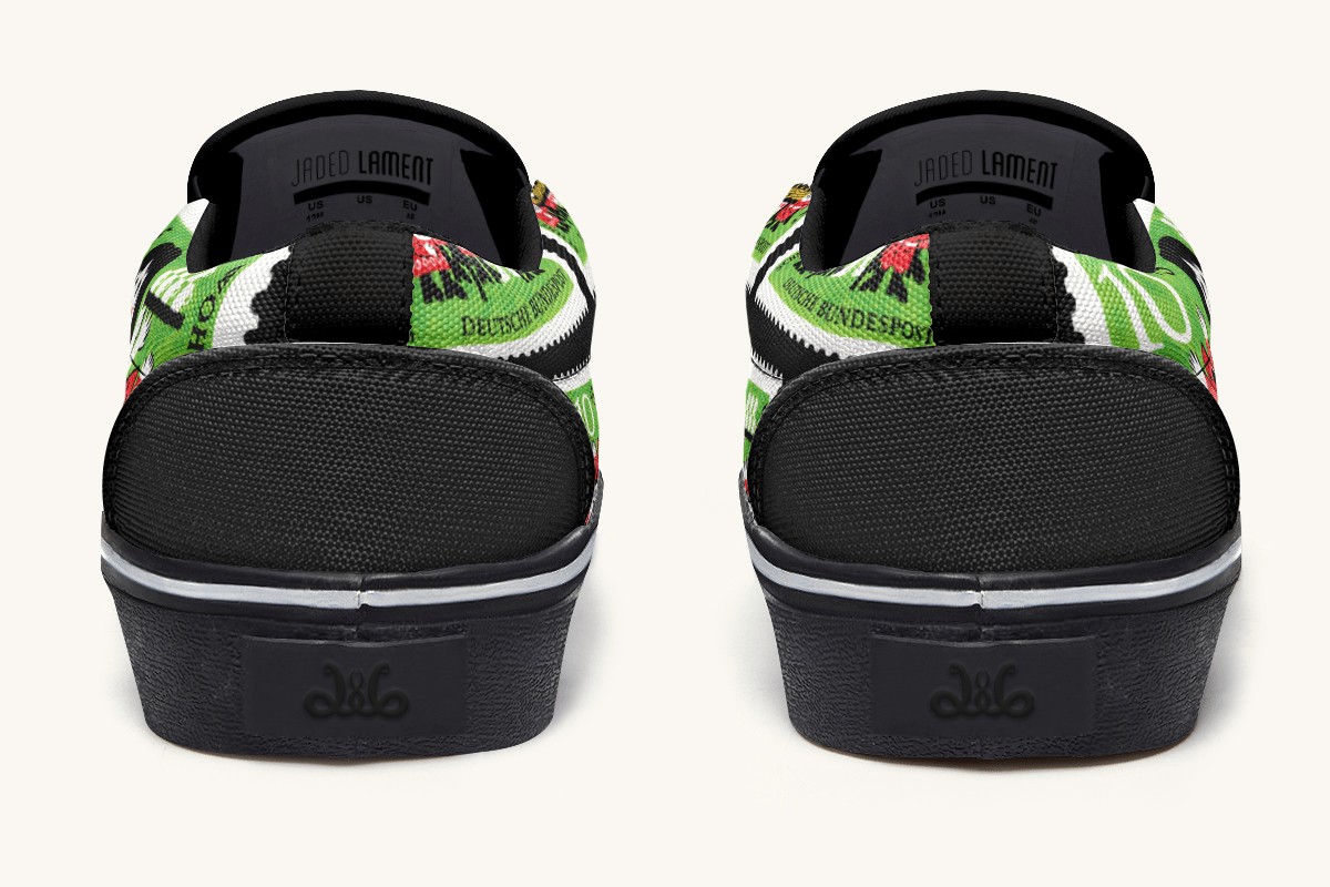 Seven Voices One Heart Slip On Shoes - Jaded Lament