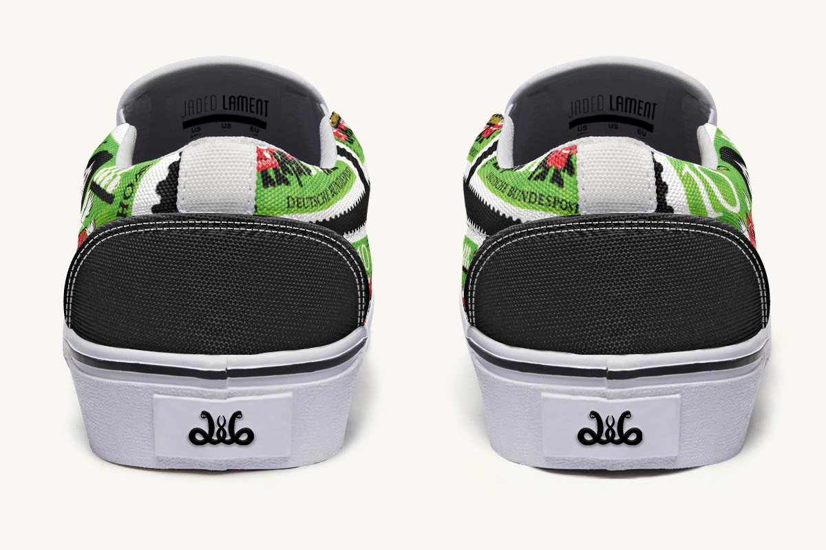 Seven Voices One Heart Slip On Shoes - Jaded Lament