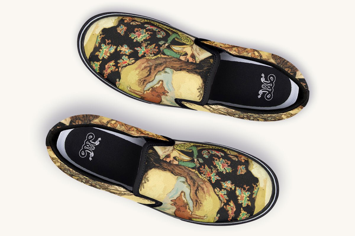 Speak Fox Slip On Shoes - Jaded Lament