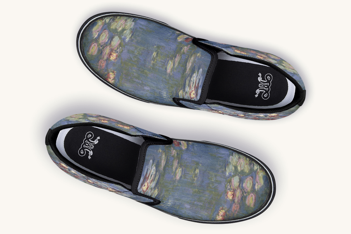 Stillness In Bloom Slip On Shoes - Jaded Lament