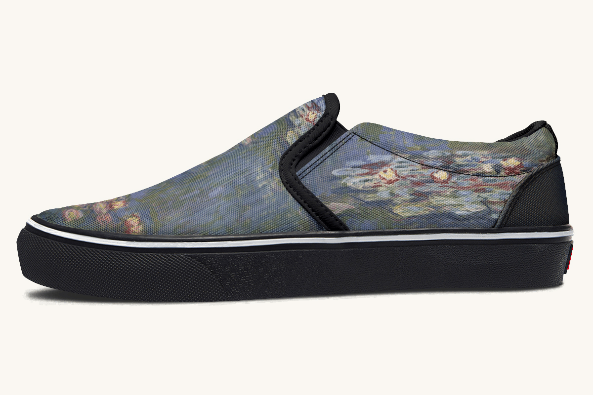 Stillness In Bloom Slip On Shoes - Jaded Lament