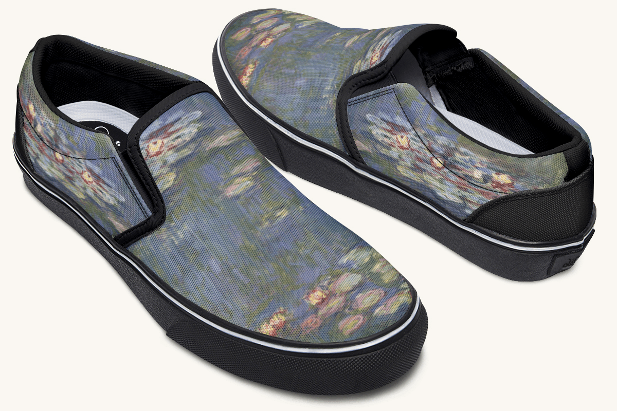 Stillness In Bloom Slip On Shoes - Jaded Lament